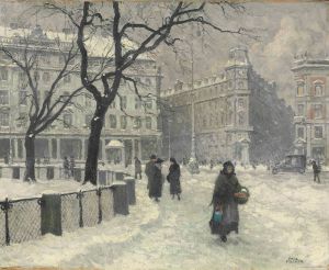 Kongens Nytorv, Copenhagen In Winter