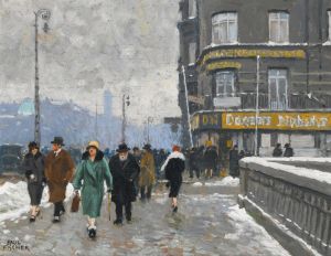 A winter street