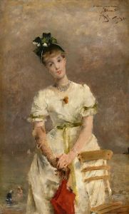 Young Woman By The Sea