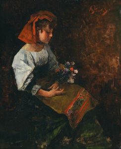 Jeune fille italienne