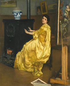 Dans l’atelier; le repos du modèle