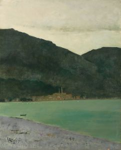 Menton, presque la nuit, 2è impression