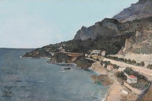 Cap D’ail, Vue prise de Palais du Prince de Monaco
