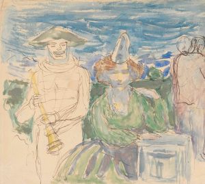 Pierotka and Harlequin