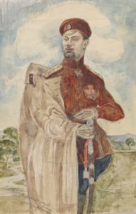 Portrait of the artist’s brother-in-law, Kirill Zdanevich