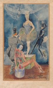 Scene in a circus