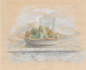 Still life with almonds
