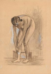 Leaning nude, I