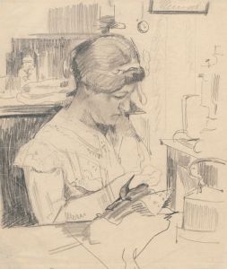 Portrait of the artist’s mother, Michalina Waliszewska