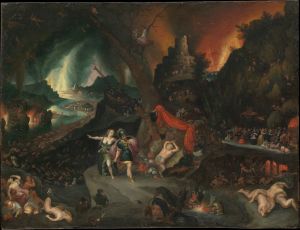 Aeneas and The Sibyl in The Underworld
