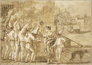 Punchinello’s Farewell to Venice