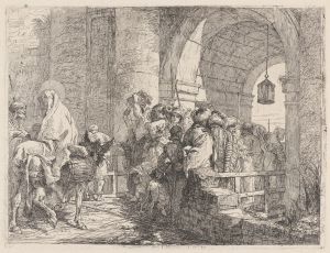 The Holy Family Arriving at a City Gate