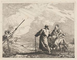The Holy Family at the Bank of the River