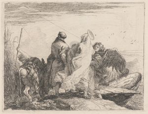 The Holy Family Preparing to Embark