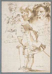 Caricature of a Gentleman and Other Studies