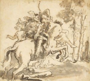 Centaur Carrying Off a Nymph