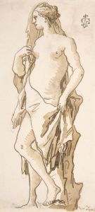 Study of a Garden Sculpture; Iole
