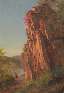 Landscape with Large Rock, possibly North Carolina