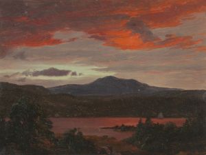 Mount Katahdin from Lake Katahdin, Maine