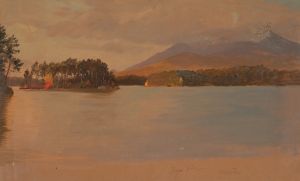 Mt. Katahdin from Togue Pond