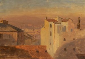 Rooftops, Rome, Italy