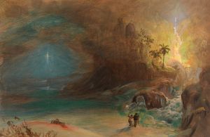 Study for ‘Apotheosis to Thomas Cole’