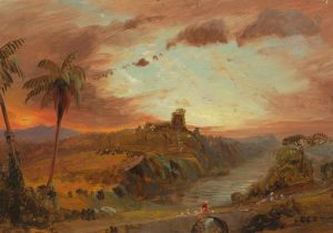 Study for ‘Imaginary S. American Landscape’