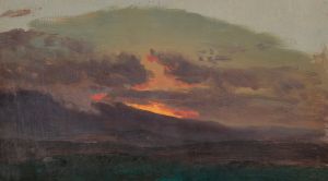 Sunset across the Catskills