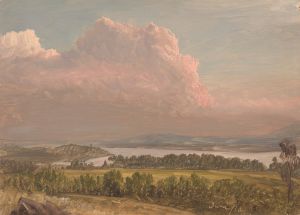 Sunset across the Hudson Valley