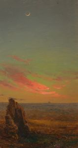 Sunset near Rome