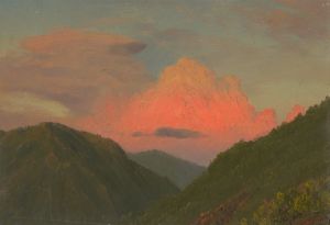 Sunset over Hilltops, Jamaica, West Indies