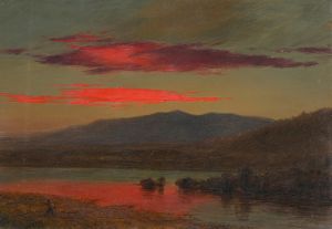 Sunset, Hudson, New York
