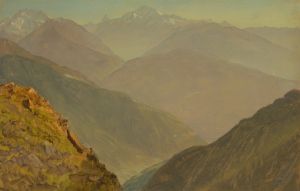 The Watzmann and Goell, near Berchtesgeden