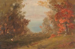 Woodland Scene in Autumn