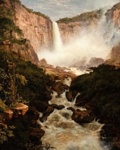 The Falls of the Tequendama near Bogota, New Granada
