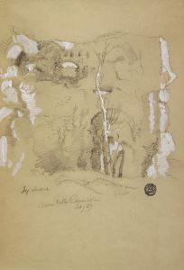 Landscape near the Baths of Caracalla, Rome