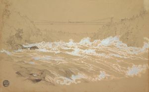 The Gorge, Niagara, Looking Toward the Suspension Bridge