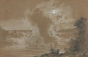 Niagara Falls by Moonlight