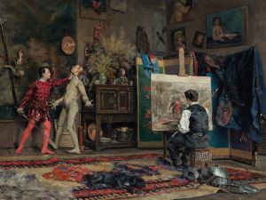 In The Artist’s Studio