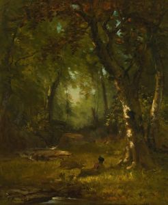 Landscape With Huntsman