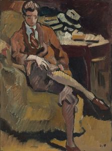 Jeune homme au fauteuil