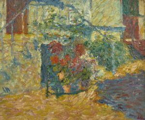 Le perron fleuri – Versailles