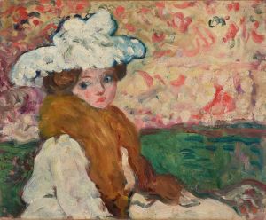 Femme à la charlotte