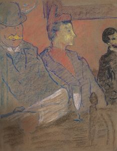 La Dame au café
