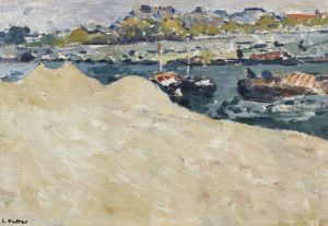 Sablières sur les quais de la Seine à Paris