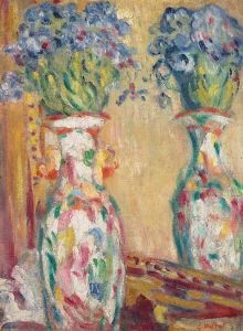 Vase au miroir