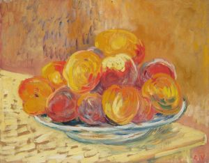 Nature morte aux pêches