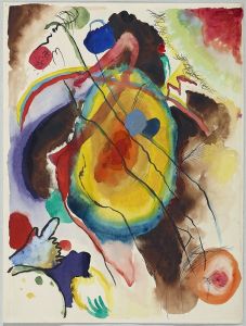 Entwurf zu einem Wandbild für Edwin R. Campbell