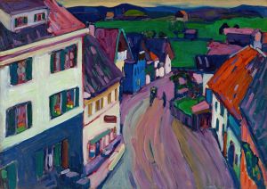 Murnau – View from the window of the Griesbräu