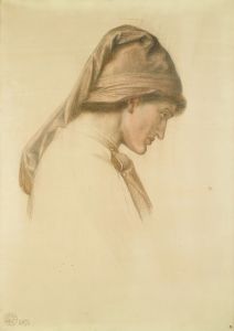 Study for the Head of Dante in Dante’s Dream